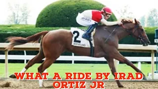 WHAT A RIDE BY IRAD ORTIZ JR AT KEENELAND