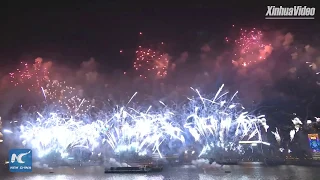 LIVE: Hong Kong rings in 2019 with fireworks extravaganza