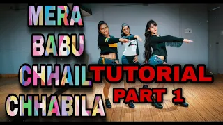 MERA BABU CHHAIL CHHABILA | DANCE TUTORIAL | PART-1| The Dance Palace