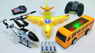 Transparent 3D Lights Airbus A38O & 3D Lights Rc Bus | 3.5 Channel Rc Helicopter | Airplane | Rc Bus