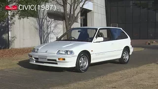 Honda Collection Hall 収蔵車両走行ビデオ　CIVIC（1987年）