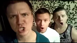 Русские  парни отжигают на Казахском=)