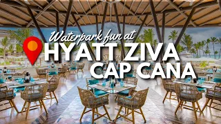 A Fun Water Park Day and Delicious Food on Our First Full Day at Hyatt Ziva