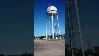 Ghost Town Picher, Oklahoma Water Tower #miningtown #mining #Oklahoma #watertower  #alongtheway