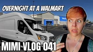 OVERNIGHT In A WALMART Parking Lot! - Full-time VanLife - Solo Female
