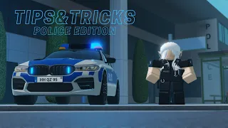 Tips & Tricks Police Edition (Roblox Emergency Hamburg)