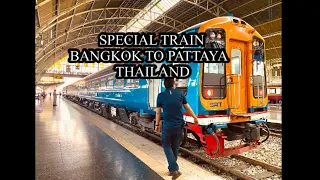 TRAIN BANGKOK TO PATTAYA#travel #pattaya #thailand