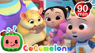 Pet Care Fun Day! | Cocomelon 90 MINS | Moonbug Kids - Cartoons & Toys