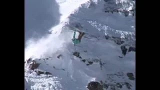 Skiers falling off cliffs compilation