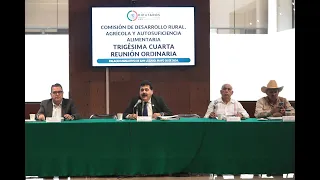 EN VIVO / Reunión Ordinaria de la Comisión de Desarrollo y Conservación Rural