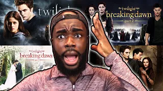 First Time Watching Every TWILIGHT MOVIE! | MARATHON | MOVIE REACTION