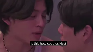 PalmNueng random kiss scene in NLMG series#pondphuwin#neverletmegoseries