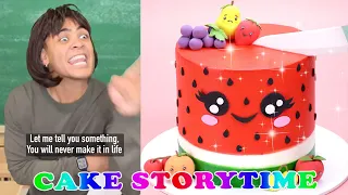 Fruit Cake Decortating 💚 POV Cake Storytime 💚 @Mark Adams  Tiktok Compilations Part 99