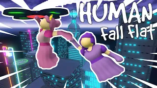 Going to the City of the Future in Human Fall Flat!