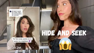 "HIDE AND SEEK" IN A STAIRWELL (Full Cover) 😱 *Tik Tok Viral!*