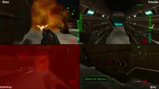 Perfect Dark N64 - Multiplayer Split Screen - Shiraz Shenanigans