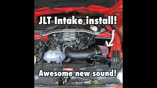 Installing a JLT intake and PBD tune on Zander13's 2019 Mustang GT!