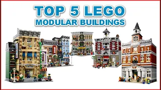 COMPILATION Top 5 Creator Expert Modular Buildings Speed Build - Brick Builder