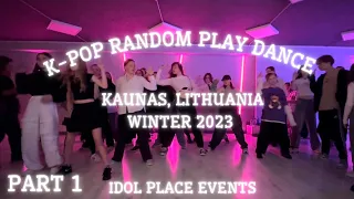 [KPOP IN PUBLIC] K-pop Random Play Dance in Kaunas, Lithuania by Idol Place Events PART 1