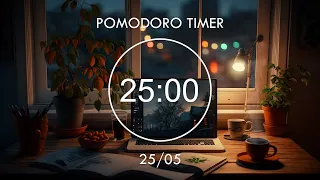 25/5 Pomodoro 🎵 Lofi Relaxing Music ★︎ Focus on Studying with high Productivity ★︎ Focus Station