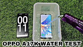 OPPO A17K WATER TEST