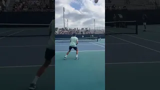 🇫🇮 Emil Ruusuvuori hits beautiful groundstrokes before Miami Open