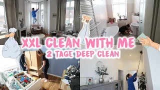 XXL CLEAN WITH ME🧹 • Deep Clean & Umräumen • Frühjahrsputz 🧼 • Maria Castielle