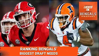 Ranking Cincinnati Bengals' Biggest Draft Needs: Plenty of Holes to Address