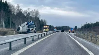 Highway Truck Driving in Stockholm | Trucking in Sweden | Lastbil körning i Stockholm #foryou