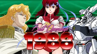 Top Anime Openings of 1988