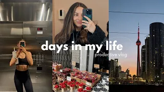 PRODUCTIVE VLOG: Workouts, Early Mornings, Errands, New Clothes!