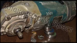 Makita GA 9030 S / Как починить ушм Макита 230 / Ремонт инструмента / Обслуживание