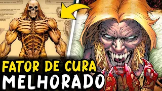 ANATOMIA DO DENTES DE SABRE - O Mutante de +200 anos com o corpo de ADAMANTIUM