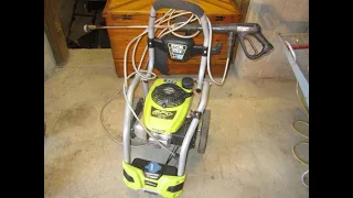 Ryobi 3100 psi pressure washer: How to fix from stalling