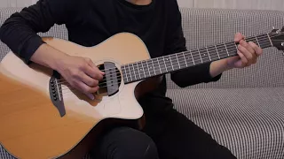 林俊傑 - 手心的薔薇 (acoustic guitar solo)