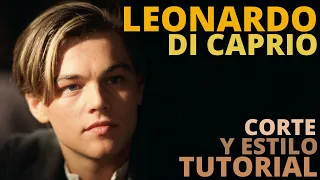 LEONARDO DICAPRIO JACK en TITANIC el CORTE Y COLOR real (Tutorial de cabello para HOMBRES 2021)