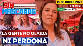 #SinMáscaras | Mujer ENFRENTA a Margarita Zavala y le REPROCHA sexenio de Felipe Calderón