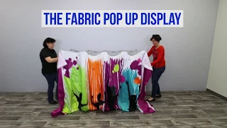 Fabric Pop-Up 10 foot backdrop