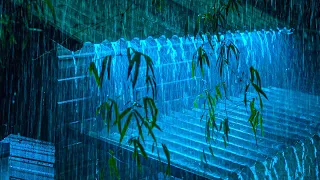 Relaxing Sounds of Heavy Rain and Nature Reduce Stress, Anxiety and Depression - Helps Sleep Well