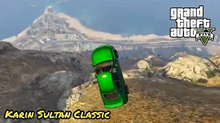 GTA 5: Random Vehicles Tumble Down Mount Chiliad