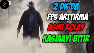 RDR 2 KASMA SORUNU RDR 2 FPS ARTTIRMA RDR 2 DONMA SORUNU RED DEAD REDEMPTİON 2 FPS ARTTIRMA KASMA