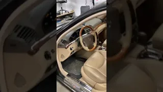 Teyes магнитола и оптика Mercedes W220 2004год.