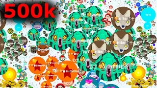 500 k Agario Lobby? Agar.io Hacked Gameplay