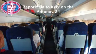 The Motor Sich Airlines Experience: Antonov AN-24 Economy | Zaporizhia to Kyiv | M9201