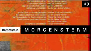 Rammstein - Morgenstern (Lyrics Sub Español & Alemán)