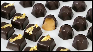 Chocolate Molds | How to Fill and Unmold Chocolates | Soft Caramels