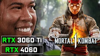 RTX 3060 Ti / RTX 4060 vs Mortal Kombat 1 | 1080P - 1440P - 4K | Ryzen 5 5600X | Benchmark