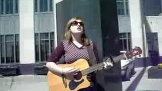 Girl Playing Guitar Singing Hey Ya