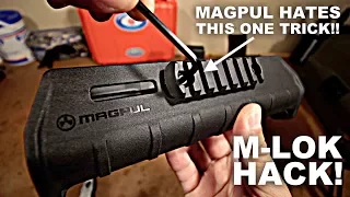 M-LOK Mounting Hack! Magpul Hates This Trick