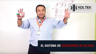 El sistema de rociadores de diluvio